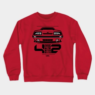 Four Eyes are Better than Two Fox Body Ford Mustang Crewneck Sweatshirt